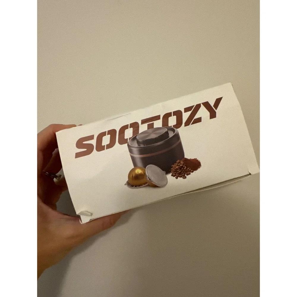 Sootozy Reusable VertuoLine Capsules Kit COF-01 Refillable Pod Alignment Set